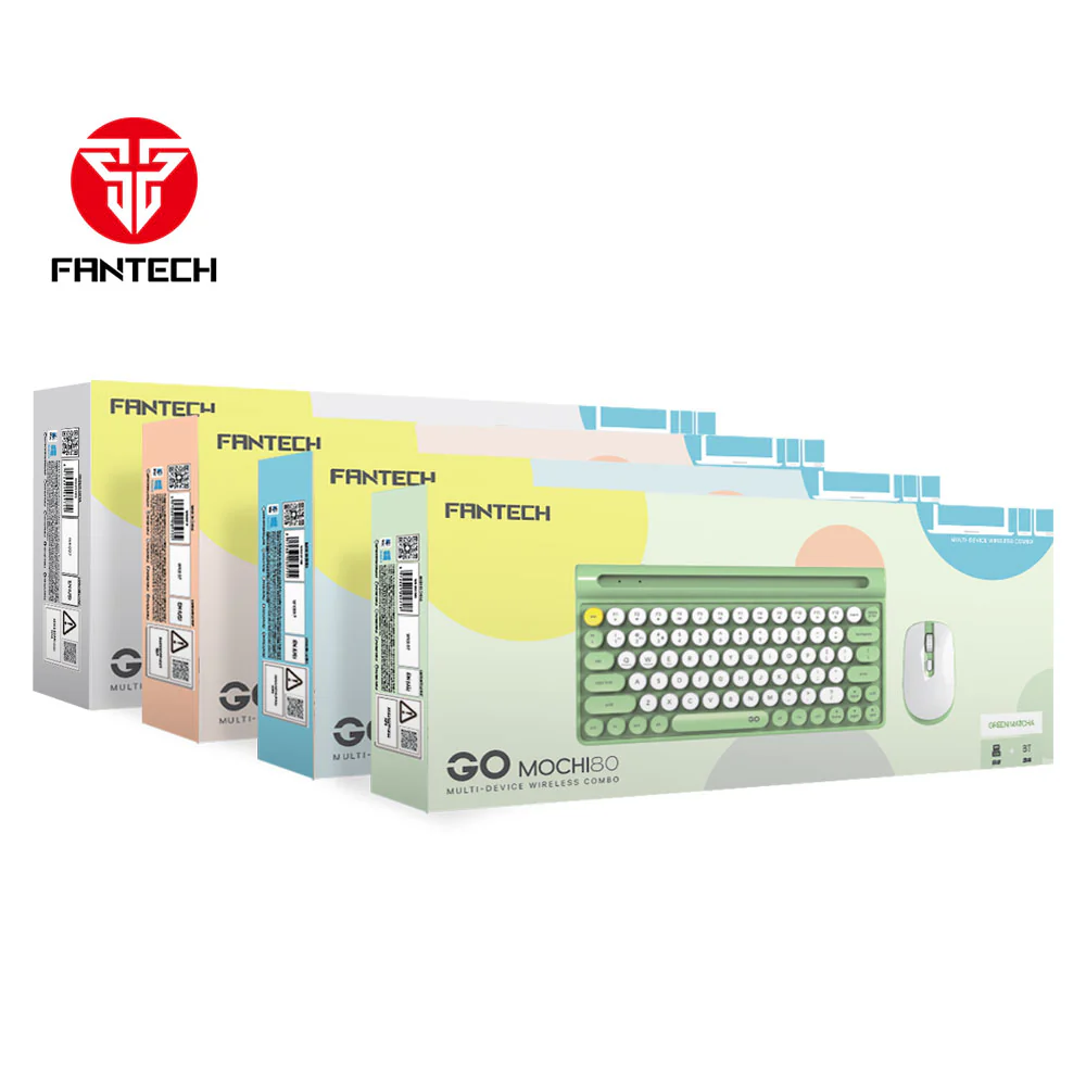 Fantech GO MOCHI 80Keys WK897 Wireless Keyboard Mouse Combo Fantech GO MOCHI 80Keys WK897 Wireless Keyboard Mouse Combo